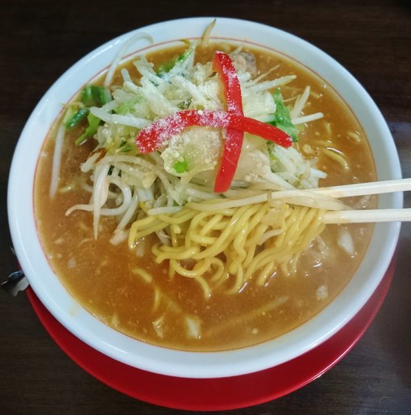 「味噌タンメン　880円」@竹ちゃんタンメンの写真