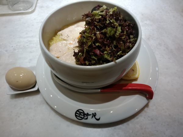 「鶏白湯塩(並盛・150g)850円」@麺屋 時茂 高崎店の写真