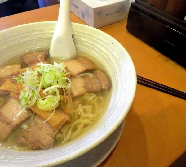 「塩チャーシュー（1,058円）」@会津喜多方製麺所の写真