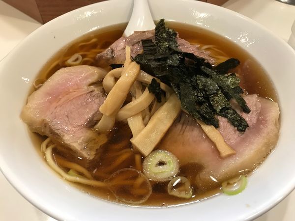 「ハーフチャーシューらぁめん」@らぁめん ほりうち 新橋店の写真