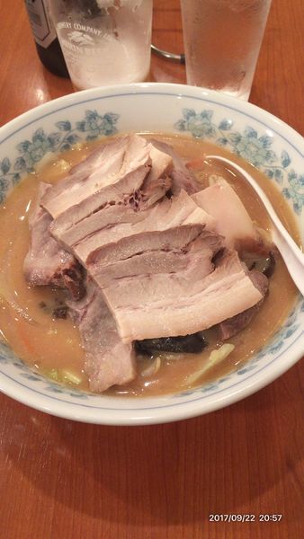 「味噌チャーシュー麺」@らぁめん はまじんの写真