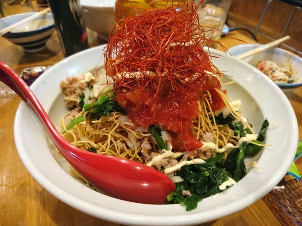 「【気まぐれ限定】バリバリサルサ～♪ 780円」@ラーメン カワタカの写真