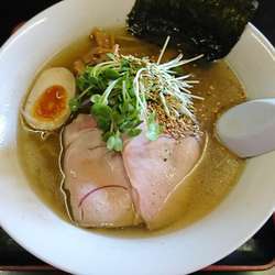 （限定１５食）煮干しらーめん しお　８５０円