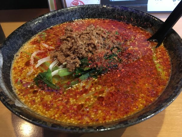 「麻辣麺」@麺飯食堂 龍の写真