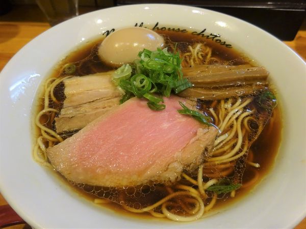 「醤油（細麺）　　750円」@麺庵ちとせの写真
