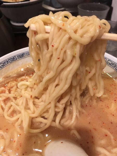 「味噌らーめん」@つけめん処 けんみんの写真