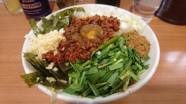 「【限定】我流豚星。台湾混蕎麦(大蒜･ホアジャオ)」@豚星。の写真