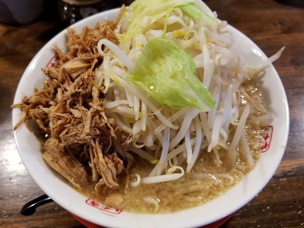 「きま八郎　麺は少　W増し」@きまぐれ八兵衛 安曇野本店の写真