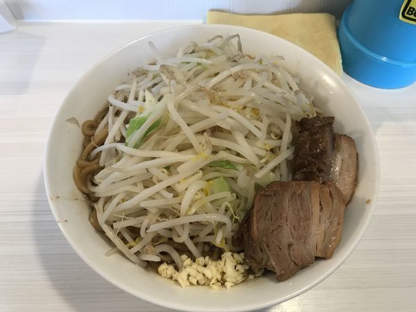 「ブタメン（特）+麺増し100円」@恵比寿ブタメンの写真