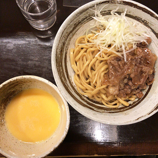 「【限定】新麦スキヤキつけ麺」@づゅる麺 池田の写真
