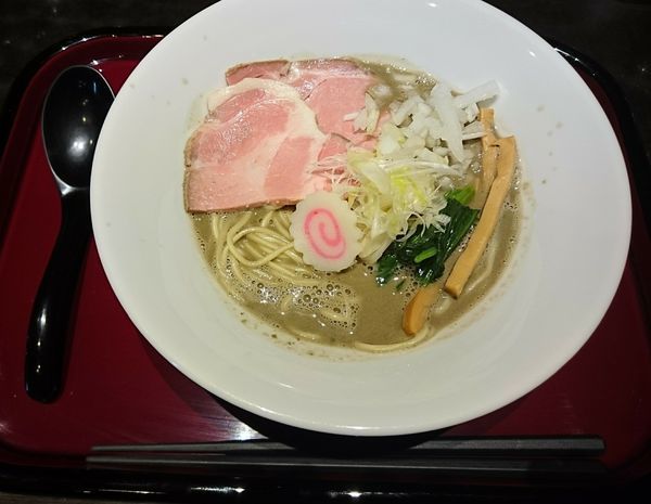 「濃厚煮干そば」@鶏そば なんきち 東京店の写真