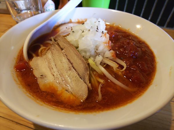 「とまとチリ(太麺)」@カッパ64 福生店の写真