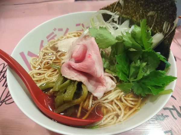 「【限定】凛々しい太刀魚の中華そば800円＋チーズごはん150」@らーめん凛々の写真