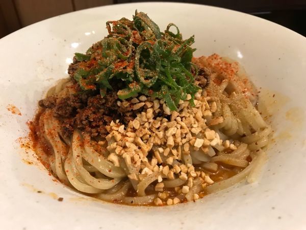 「汁なし担担麺　850円」@麺庵ちとせの写真