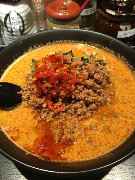 「地獄の坦々麺 プロフェッショナル級」@地獄の担担麺 天竜 本店の写真