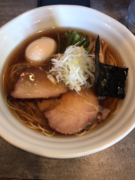 「淡麗味玉醤油そば」@麺処 風人の写真