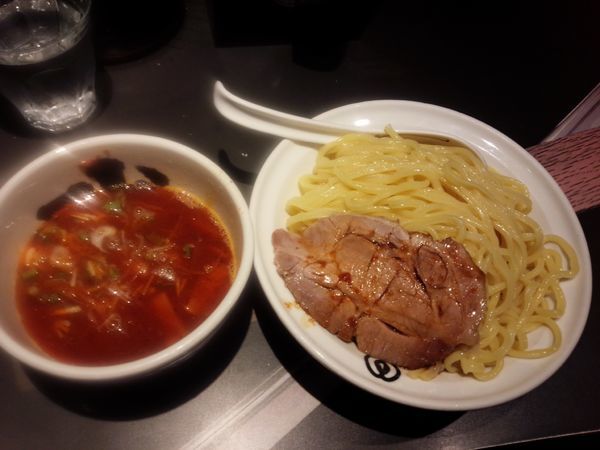 「つけ麺赤」@麺屋武蔵 武骨相傳の写真