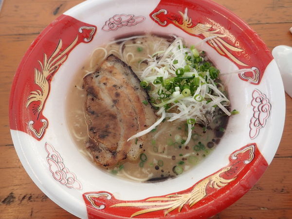 「ふくや （大分）「厚切り炭火焼きチャーシュー豚骨」」@大つけ麺博 大感謝祭の写真