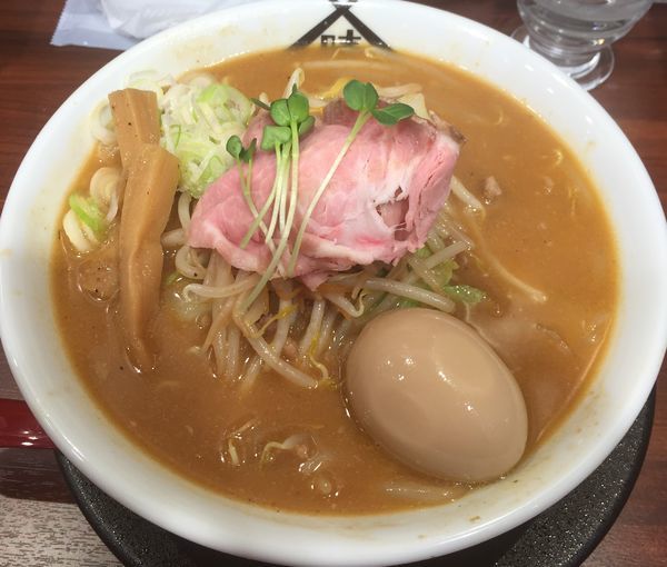 「味玉蔵出し味噌ラーメン（￥950）」@蔵味噌ラーメン 晴っぴの写真
