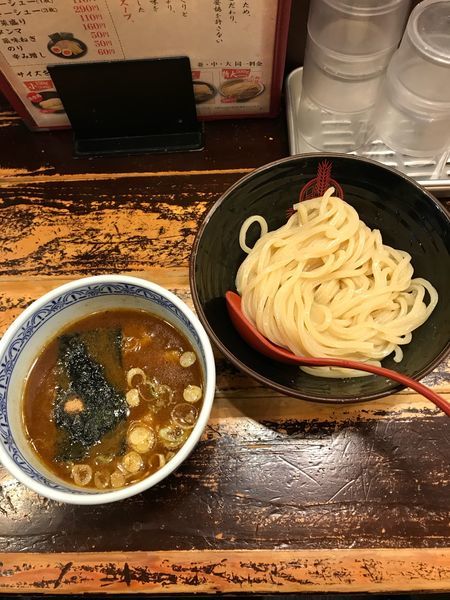 「つけ麺・小 730円」@つけ麺専門店 三田製麺所 池袋西口店の写真
