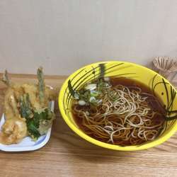 ばらミックス・ぬるい蕎麦