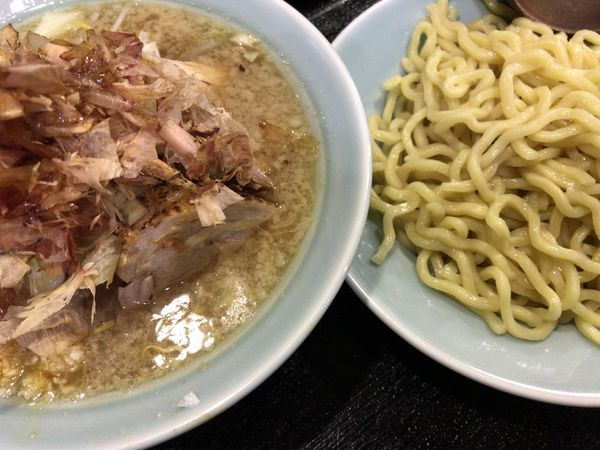 「ガッツ醤油つけ」@麺屋 彬の写真