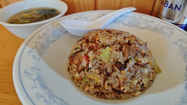 「チャーハン+ワンタンメン」@らーめん おゆうの写真