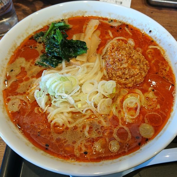 「担々麺　中盛690」@舎鈴 野田船形店の写真