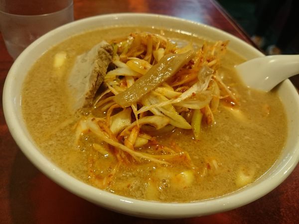 「ネギらーめん味噌」@ビックラーメン 虎ノ門店の写真