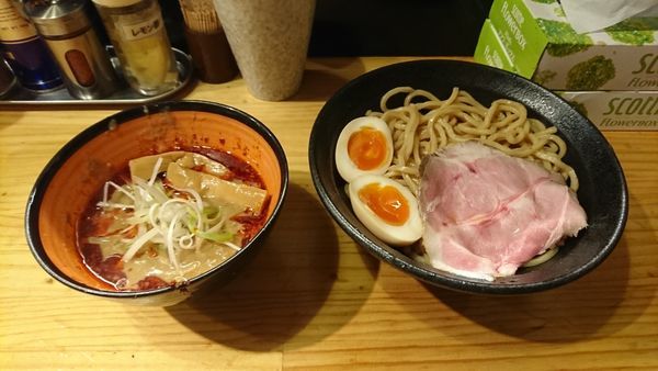 「辛みそつけ麺」@miso style となみの写真