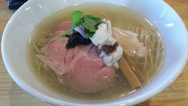 「芳醇真鯛そば大880円ライス小100円」@寿製麺よしかわ 坂戸店の写真