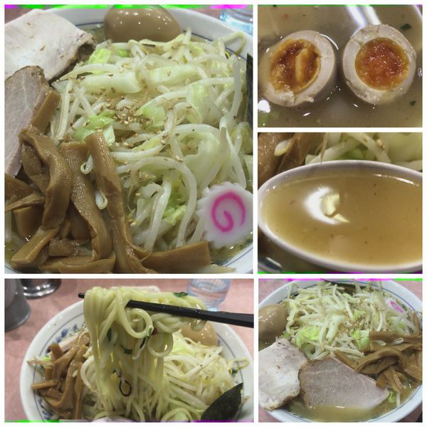 「【限定】大葉塩ラーメン（麺カタメ） 760円 野菜120円」@所沢大勝軒の写真
