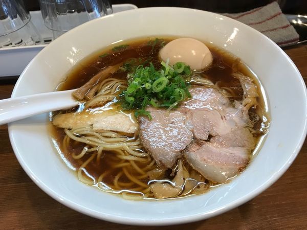 「味玉醤油そば　850円」@中華そば 煖々の写真