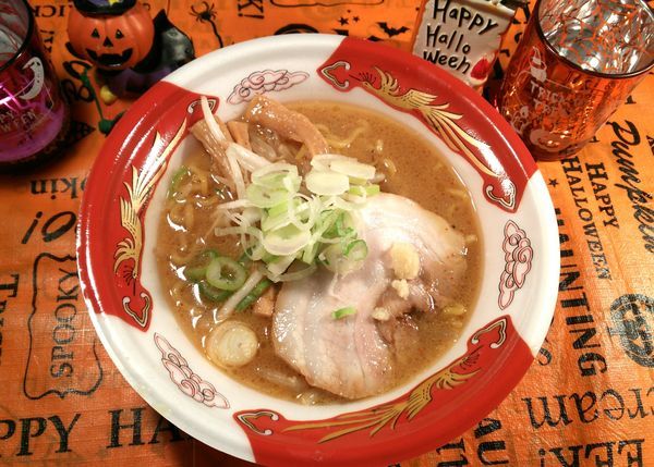 「【麺屋つくし】濃厚旨味噌ラーメン　500円」@大つけ麺博 大感謝祭の写真