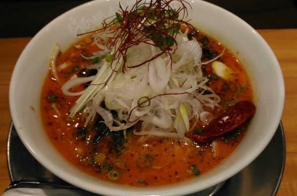 「辛紅の薔薇（830円）」@らあめん花月嵐 青葉台駅前店の写真