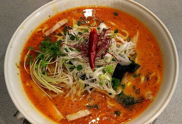 「黄金の味噌ラーメン辛紅の薔薇 Beauty and Hot」@らあめん花月嵐 浦和美園店の写真