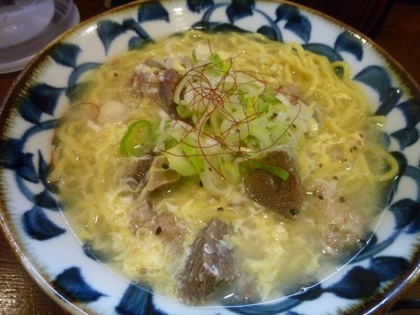 「【限定】国産牛テールラーメン」@節系とんこつらぁ麺 おもとの写真