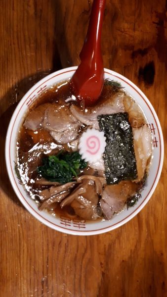 「チャシュウ麺８００円」@水戸中華そば むじゃき食堂の写真