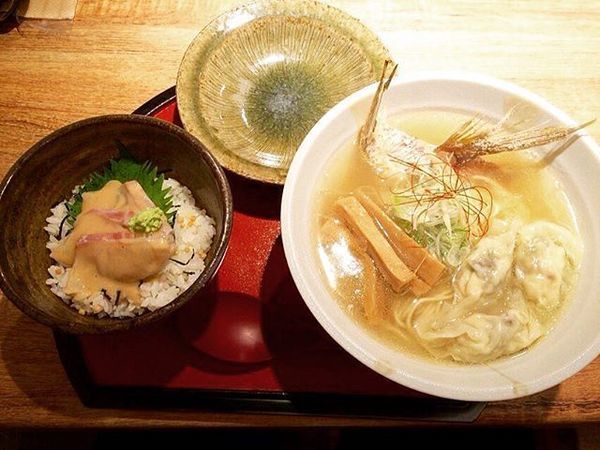 「真鯛の潮“特上”セット」@麺や Co粋の写真