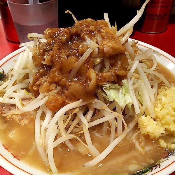 「ミニラーメン（ニンニク・アブラ）＋生姜」@ラーメン英二の写真