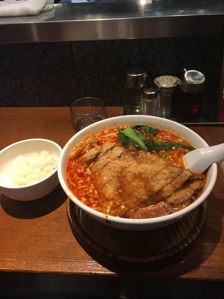 「排骨坦々麺」@らーめん 亜寿加の写真