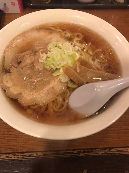 「らーめん」@手打ちらーめん はやぶさの写真