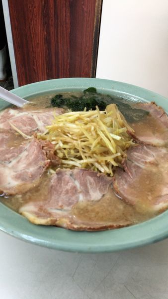 「ネギチャーシュー中盛り」@◯つばき食堂の写真