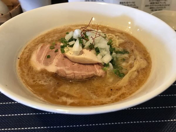 「鷄白湯ラーメン」@中華蕎麦 はざまの写真
