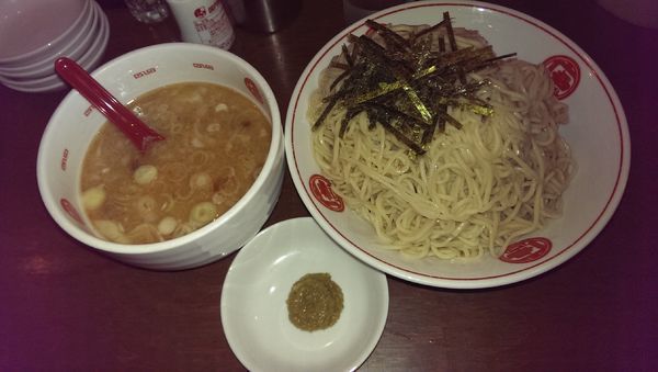 「つけ麺、特盛」@ラーメン 唐そば 渋谷2丁目店の写真