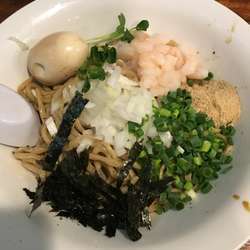 海老油そば追い飯付