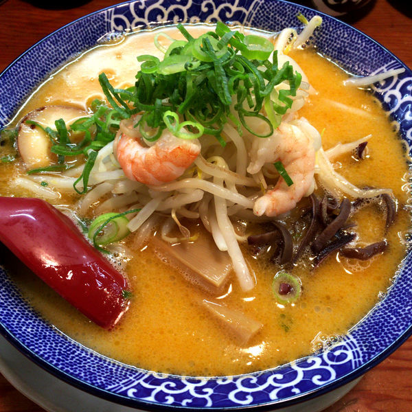 「濃厚えびそば（なま）　780円」@博多ラーメン鶴亀堂 太田新井町店の写真