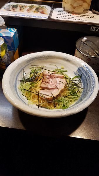 「裏メニュー(限定)塩油そば」@ラーメンくれはの写真