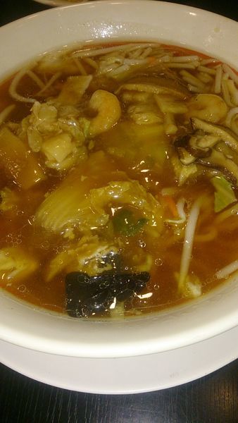 「五目うま煮ラーメン」@幸楽苑 下館店の写真