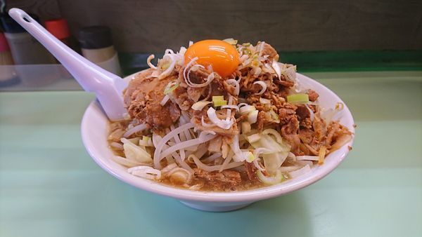 「肉ふじ＋ミニチャーシュー丼」@中華 飛天の写真